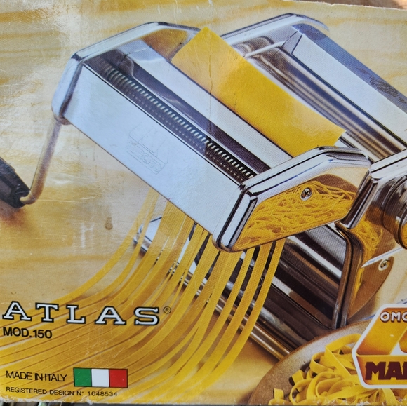 Pasta Maker Atlas Marcato 150 Italy Cookware Tool - Picture 2 of 7